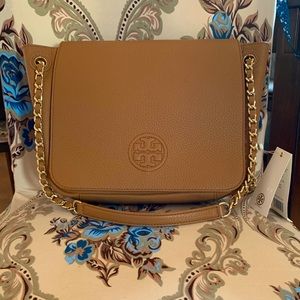 AUTHENTIC NWT TORY BURCH BOMBE FLAP